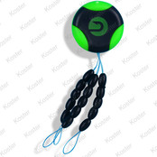 Gummistopper Black 15pcs.