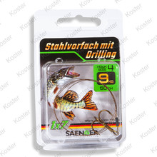 Staal Onderlijn 1x7 Met Dreg 60 cm.