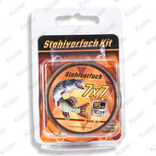 7x7 Staalonderlijn Kit 10 mtr.  9 kg.