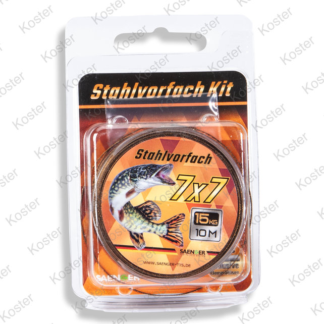 7x7 Staalonderlijn Kit 10 mtr.  9 kg.
