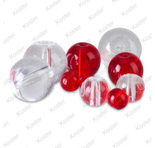 Glass Beads Red