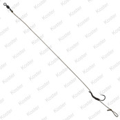 Karperonderlijn RS Line Aligner Rig B-988 35lb maat 8