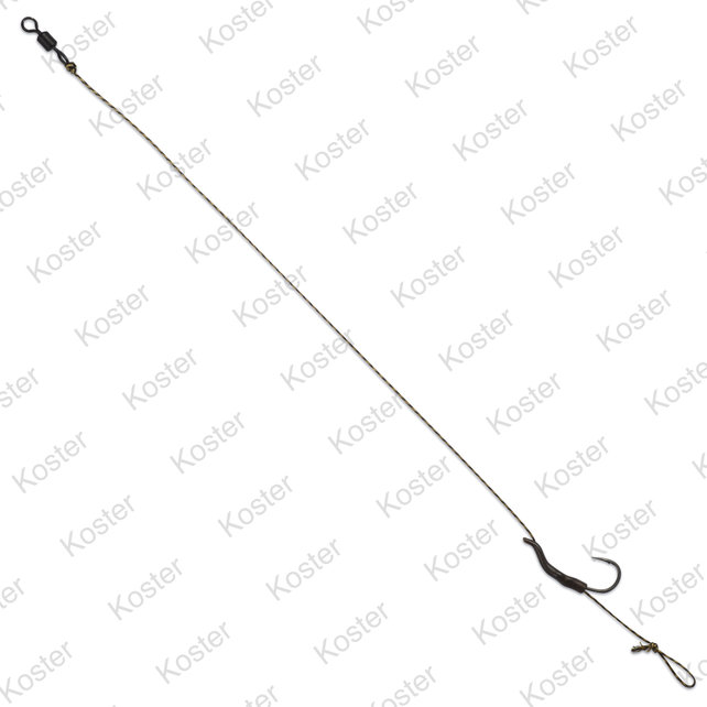 Karperonderlijn RS Line Aligner Rig B-988 35lb maat 8