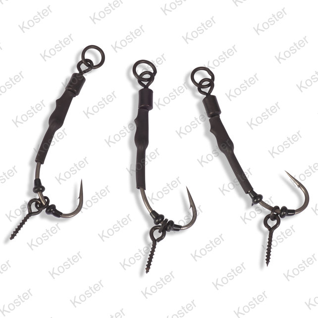 Karperhaken  Ronnie Rig Curve Shank Micro Barb