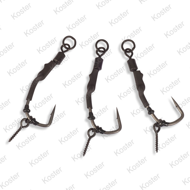 Karperhaken Ronnie Rig Angle 90 TGX Maat 8 Karperhaken Ronnie Rig Angle 90 TGX Maat 8