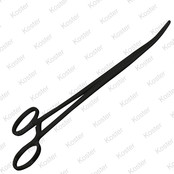 Camou Ateritang Gebogen 18 cm.