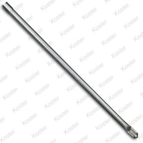 Aluminium Bankstick 70 cm.