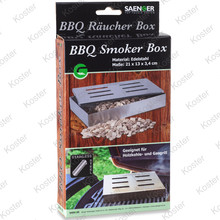 BBQ Smoker RVS 21x13x3.4cm