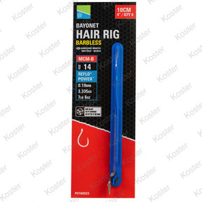 MCM-B Mag Store Bayonet Hair 4" Rigs (Barbless)