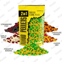2In1 Turbo Pellets 3Mm 500G Strawberry-Fish