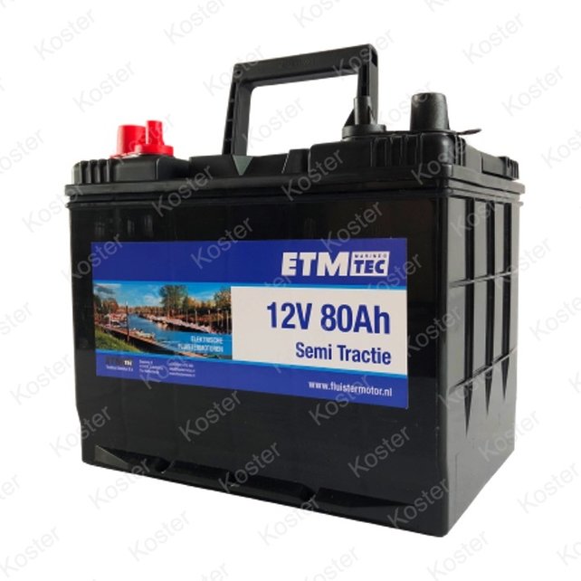 Accu 80 Ah Deep Cycle
