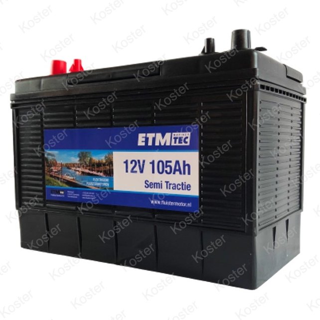 Accu 105 Ah Deep Cycle