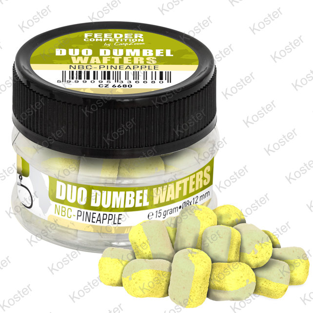 Duo Dumbel Wafters 8X12Mm 15G Nbc-Pineapple Duo Dumbel Wafters 8X12Mm 15G Nbc-Pineapple