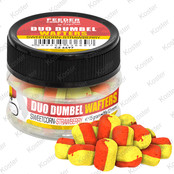 Duo Dumbel Wafters 8X12Mm 15G Sweet Corn - Strawberry Duo Dumbel Wafters 8X12Mm 15G Sweet Corn - Strawberry