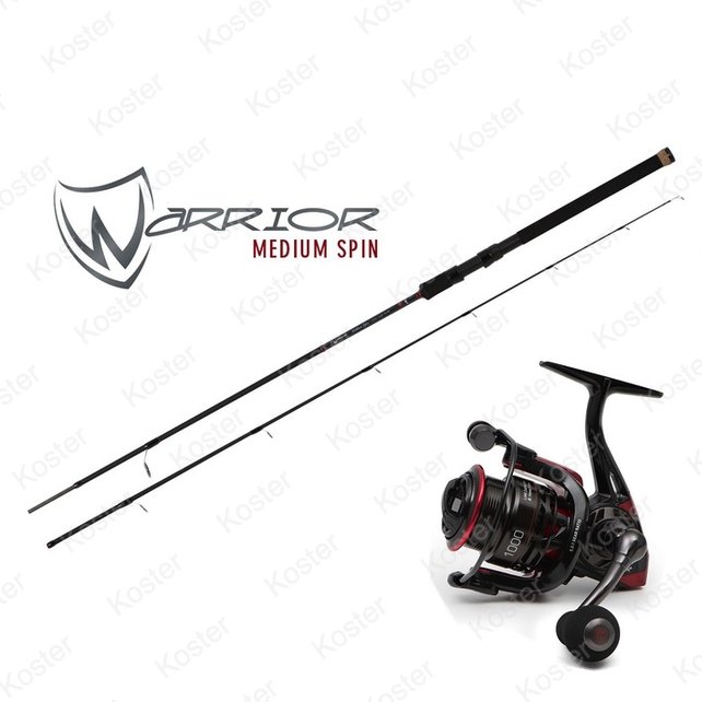 Warrior Heavy Spin Set 270cm/8.8ft 40-80g 3500 Warrior Heavy Spin Set 270cm/8.8ft 40-80g 3500