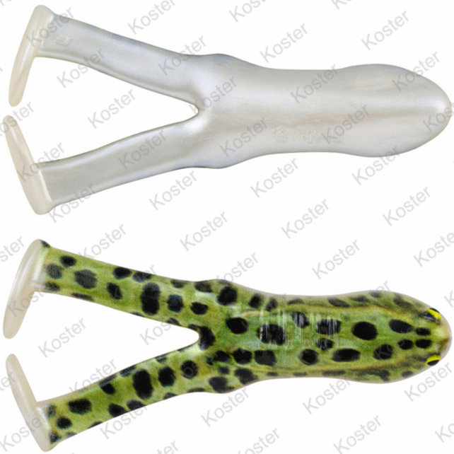 Beat'N Paddle Frog 10cm. Natural Leopard