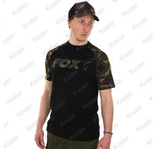 Raglan T-Shirt Black/Camo XX-L