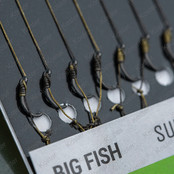 Braided Hair Rigs - Barbless 6"