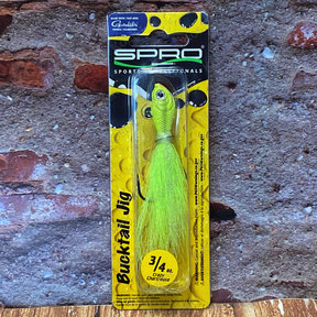 Bucktail Jig Crazy Chart 3/4