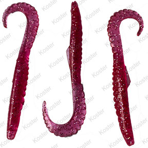 Gator Shad/Swister (Zeebaars) Pink Gliter