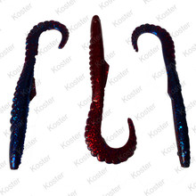 Gator Shad/Swister (Zeebaars) Bleu Red