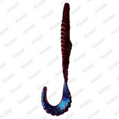 Gator Shad/Swister (Zeebaars) Bleu Red