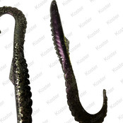Gator Shad/Swister (Zeebaars) Paars parelmoer Glitter Gator Shad/Swister (Zeebaars) Paars parelmoer Glitter