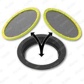 Interchangeable Riddle Medium Mesh Insert 4 mm.