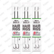 Basix Hair Rigs Wide Gape