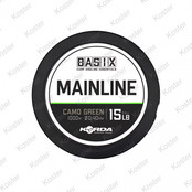 Basix Main Line 15lb/0.40mm 1000m