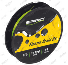 Finesse Braid 8X 7Kg 150M 0.10 Lime Green