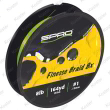 Finesse Braid 8X 7Kg 150M 0.10 Lime Grn
