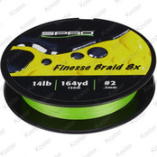 Finesse Braid 8X 7Kg 150M 0.10 Lime Green