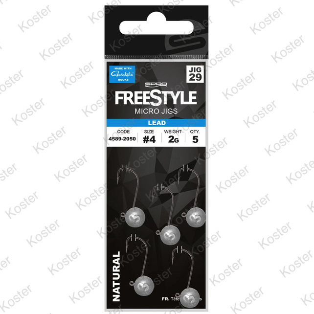 Micro Jig29 Natural Haakmaat 1/0 Micro Jig29 Natural Haakmaat 1/0