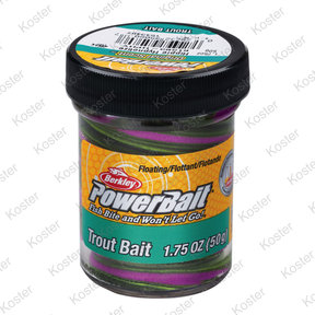 Berkley Powerbait Glitter Turbo Dough-White Chartreuse