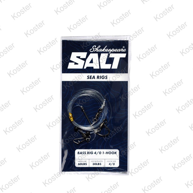 Salt Bass Rig 3/0 1-Hook Salt Bass Rig 3/0 1-Hook
