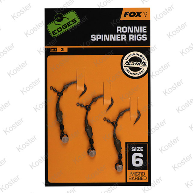 Edges Ronnie Spinner Rigs Medium Curve x 3