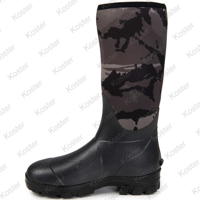 Camo Neoprene Boots