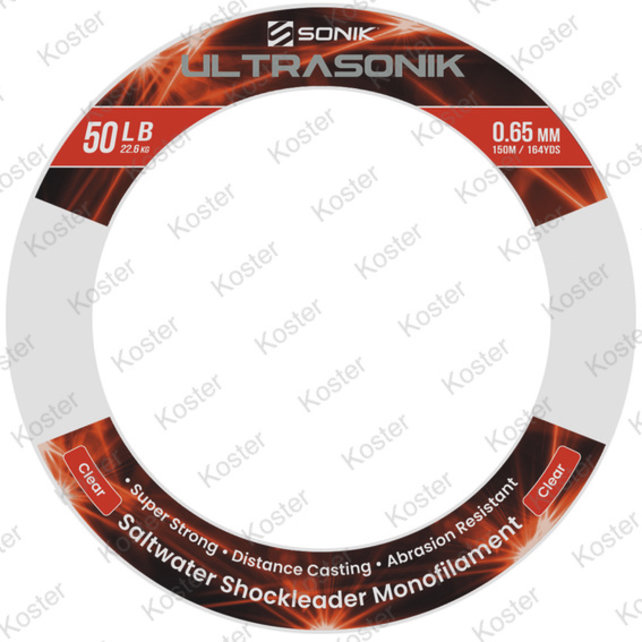 Ultrasonik Shockora 50Lb 150M 0.65mm Ultrasonik Shockora 50Lb 150M 0.65mm