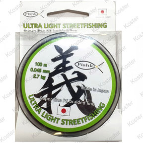 PE Fishkix 0.045mm Lime Green 100 mtr