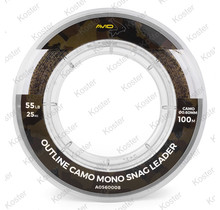 Outline Camo Mono Snag Leader 0.60mm 100m