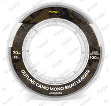 Outline Camo Mono Snag Leader 0.70mm 100m
