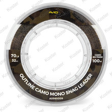 Outline Camo Mono Snag Leader 0.70mm 100m
