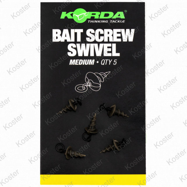 Micro Ring Swivel Bait Screw Medium (5pcs) Micro Ring Swivel Bait Screw Medium (5pcs)