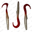 Gator Shad/Twister (Zeebaars) Parelmoer Red Tail