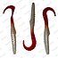 Kostra Gator Shad/Twister (Zeebaars) Parelmoer Red Tail