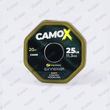 Connexion Camo X Soft Coated Hooklink 25LB Camo
