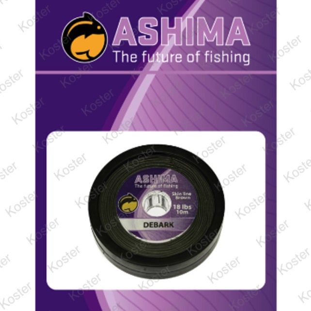 Debark PVC skin line 28 lbs Camou brown 10 mtr