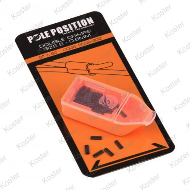 Double Crimps Size S - 0,6mm