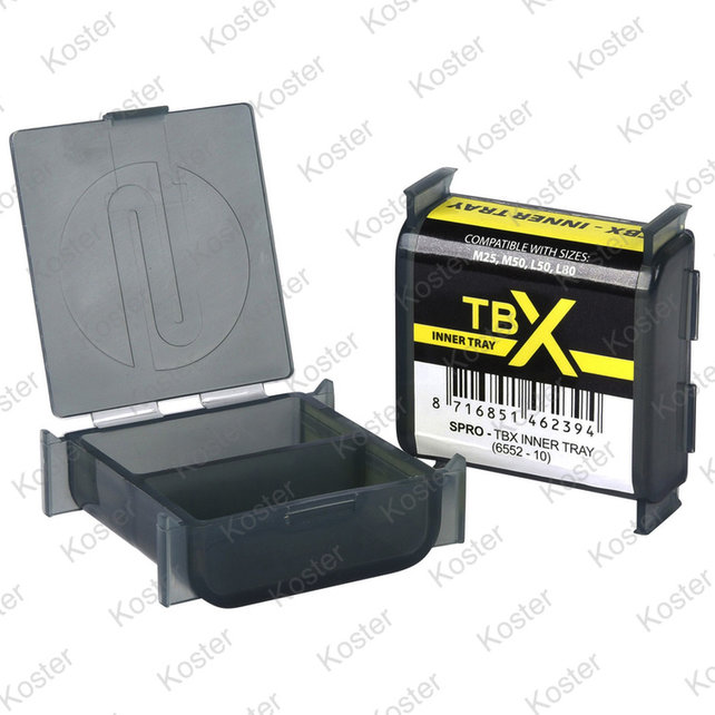 Tackle Box TBX Inner Tray 4.5x5.5x1.7cm Dark Tackle Box TBX Inner Tray 4.5x5.5x1.7cm Dark